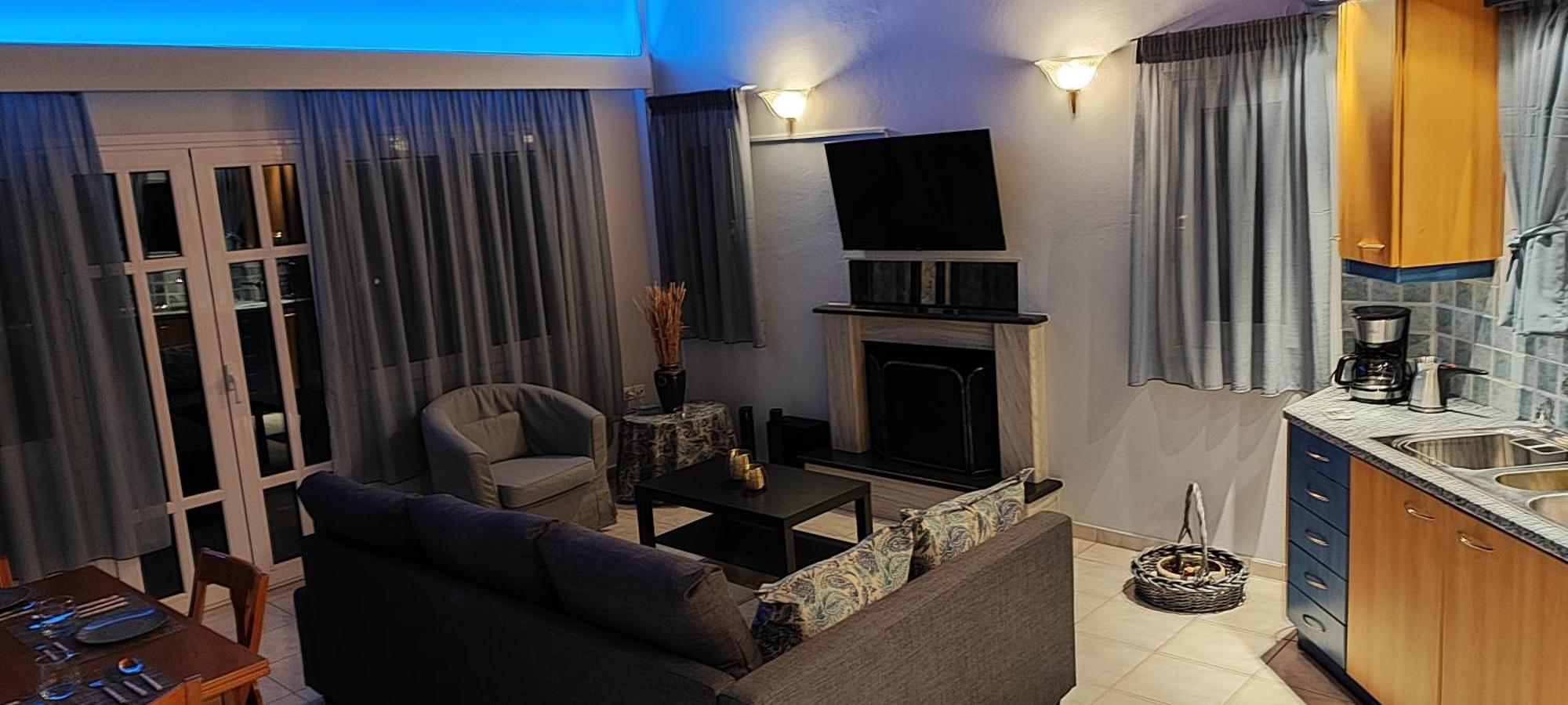 Sea View House Apartment Aigio Bagian luar foto